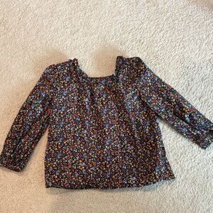 Crewcuts Floral Kids Blouse - Multicolor